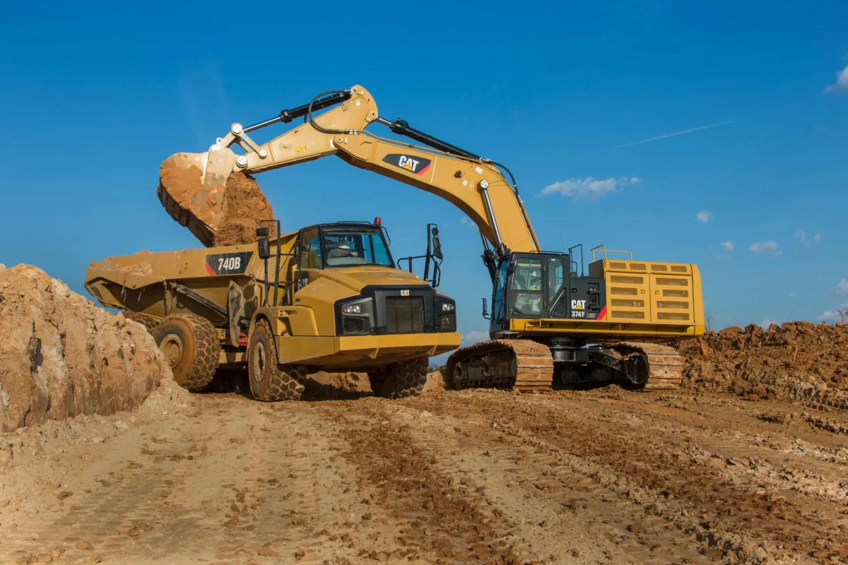 بیل مکانیکی کاترپیلار 374F  L